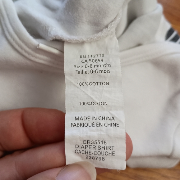 3/$10 🌟 Black & White Ella Jackson Onesie Tie Suspender Baby "Suit" 0-6 Months - Picture 4 of 7